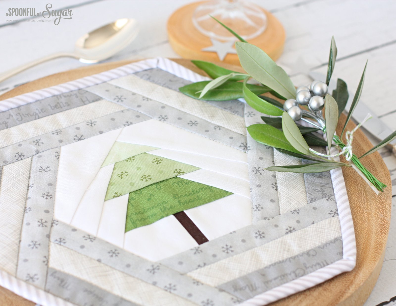 Hexie Holiday Placemat