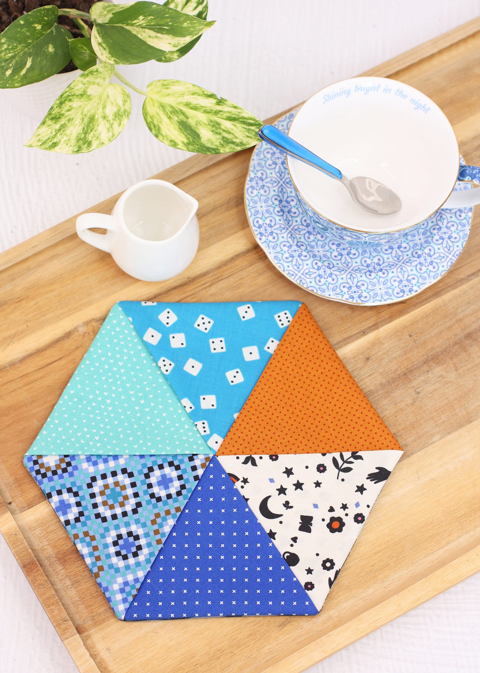 Easy Hexagon Trivet and Coasters