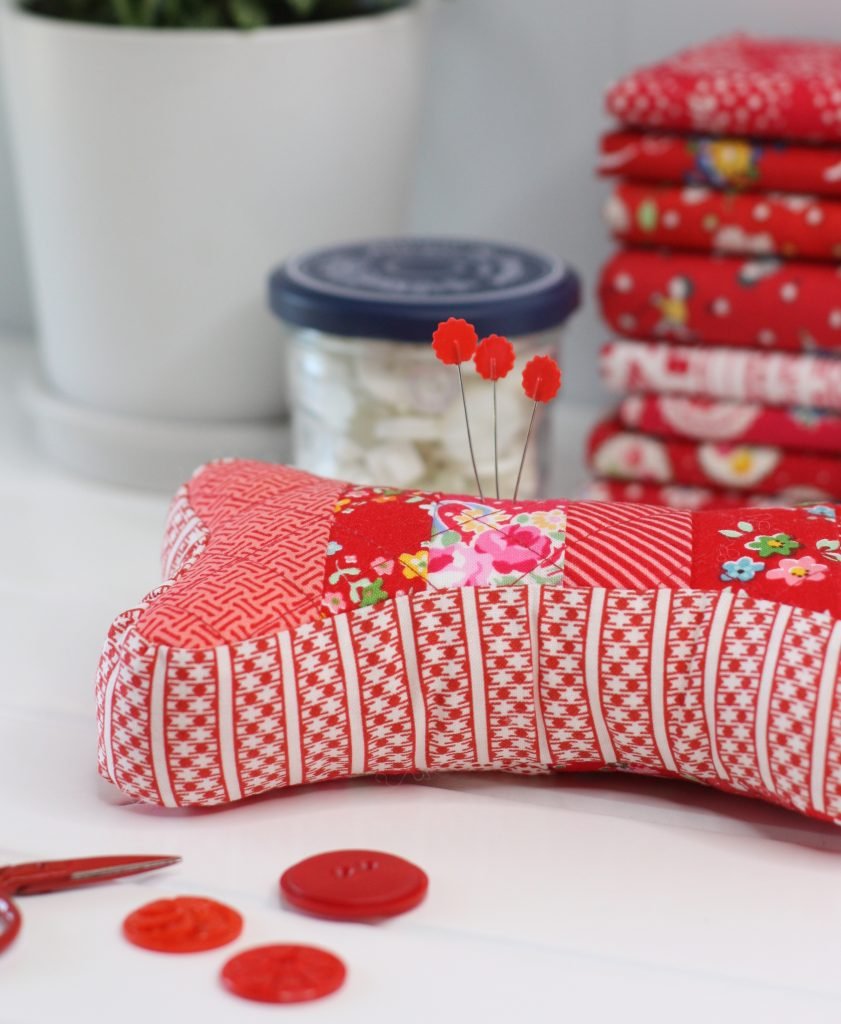 Patchwork Dog Bone Toy - A Spoonful of Sugar Shop