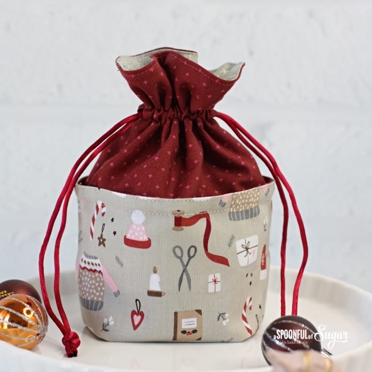 Mini Drawstring Gift Bag - A Spoonful of Sugar Shop