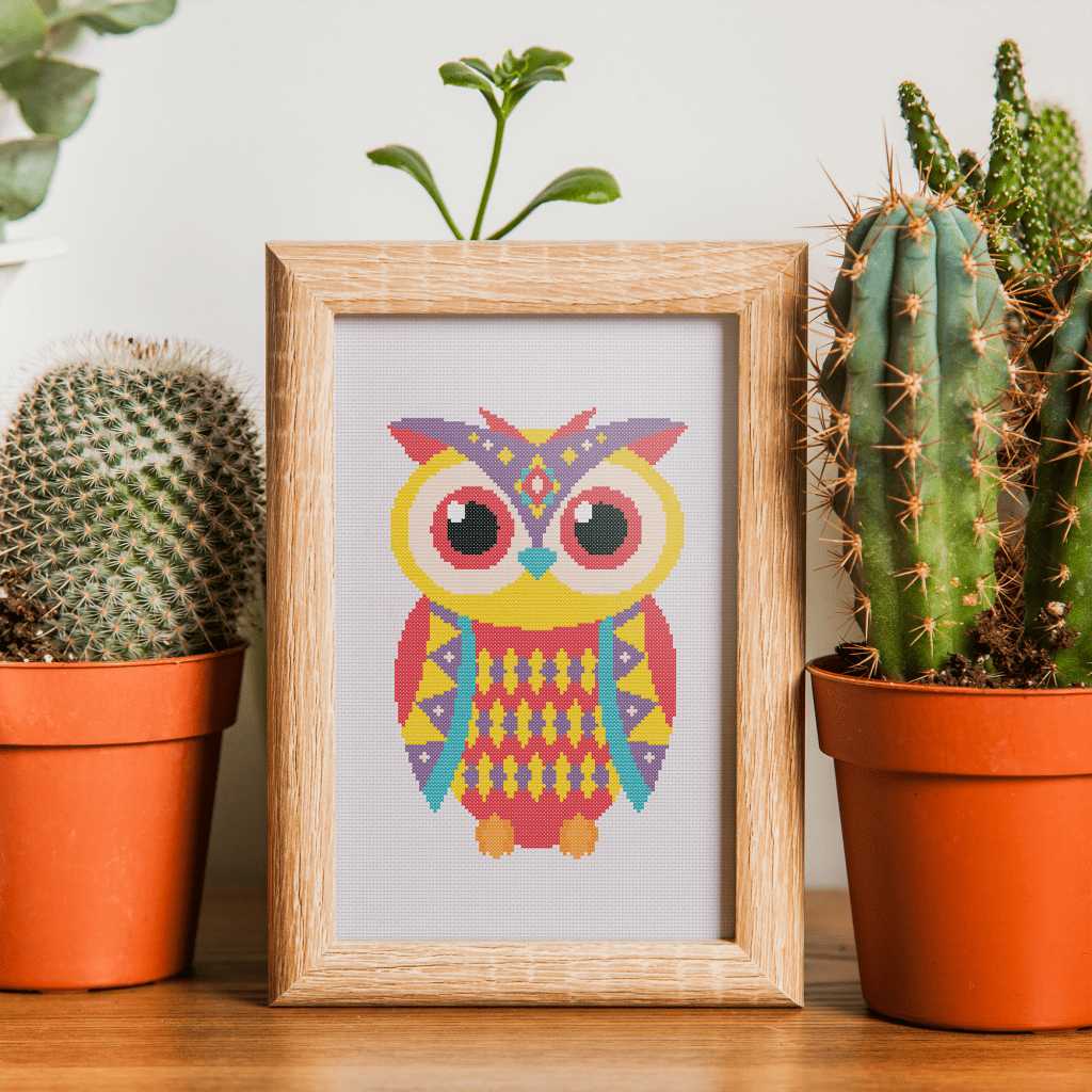 Aztec Owl - Chilli - A Spoonful of Sugar Shop