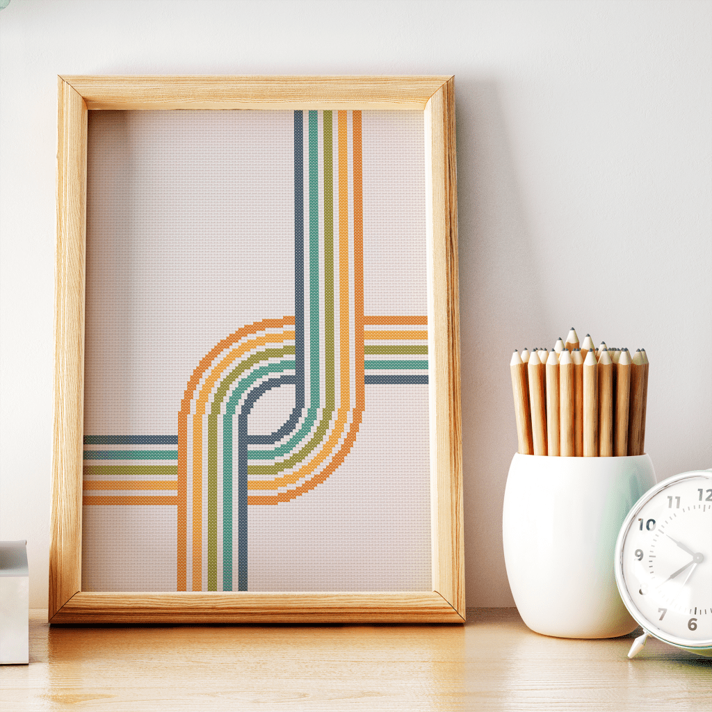 Groovy Retro Pattern - A Spoonful of Sugar Shop