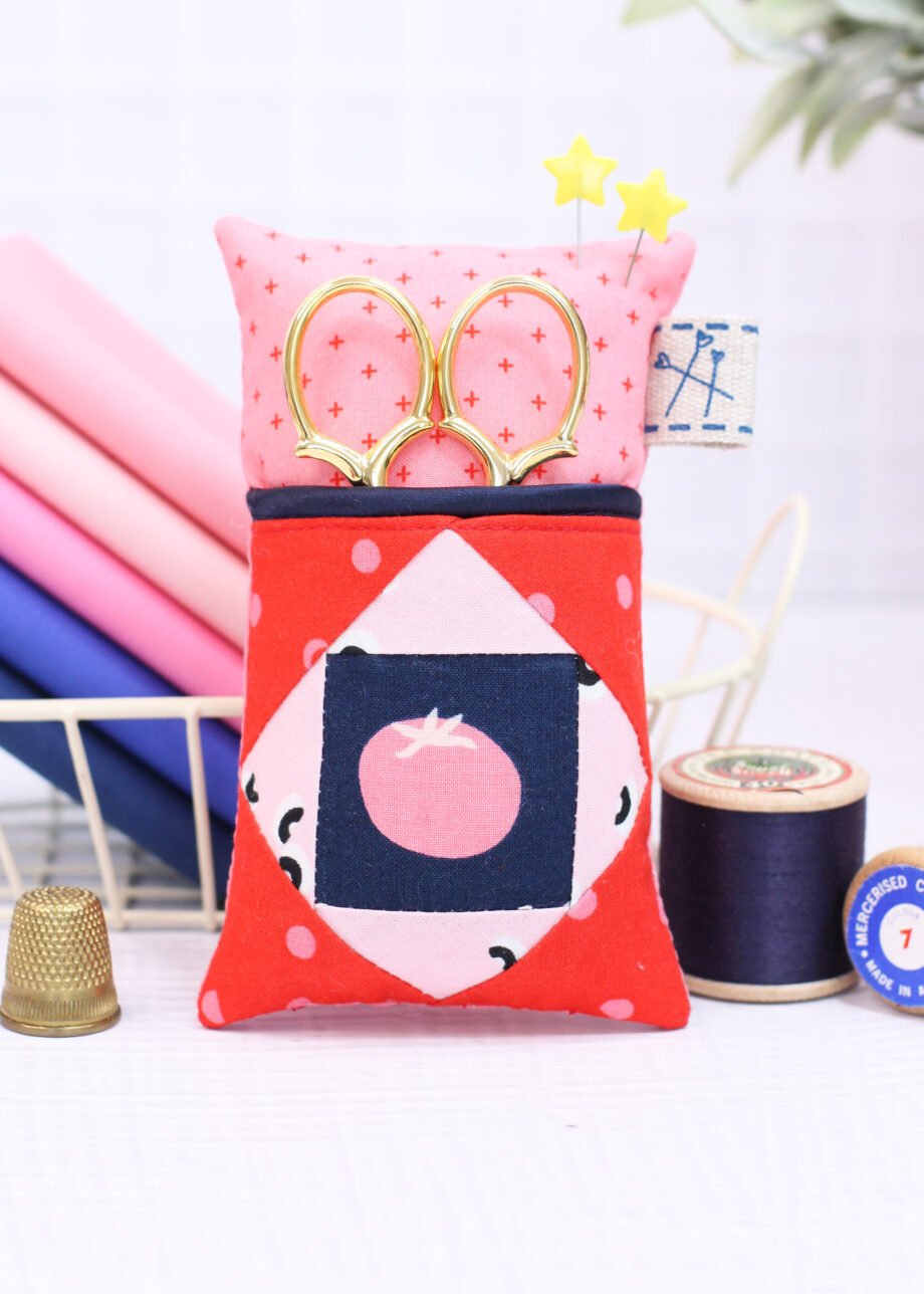 Sewing Buddy Pincushion, Pocket Pincushion, Pincushion Station