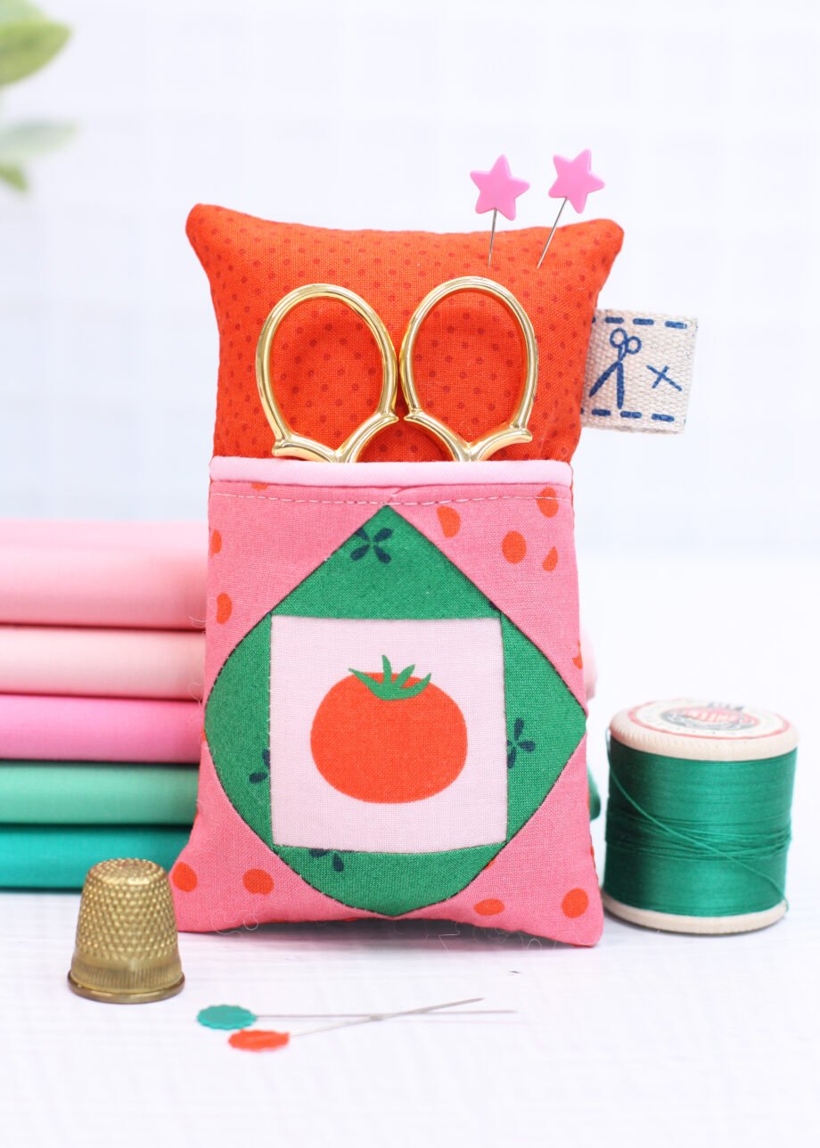 Sewing Buddy Pincushion, Pocket Pincushion, Pincushion Station