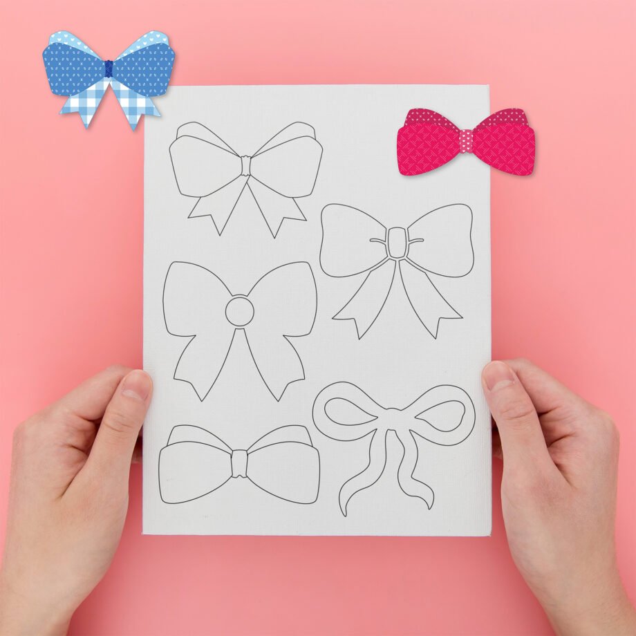 Bow Applique Design (5 Styles/ 4 Sizes)