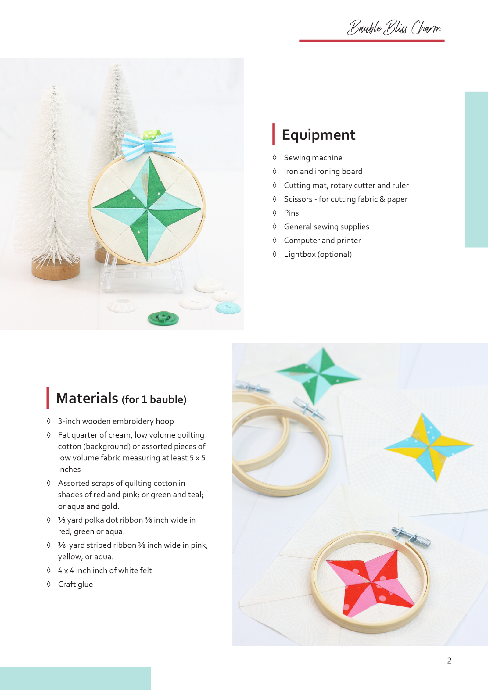 Bauble Bliss Charms - Free Pattern (Offer Ended)