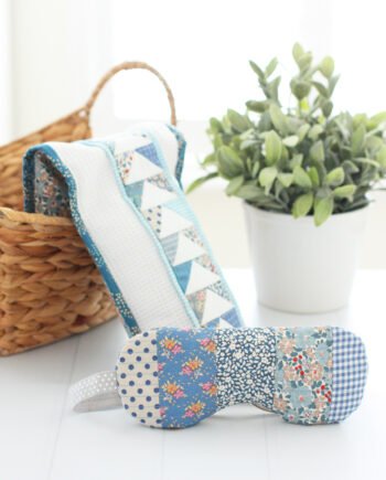 Self-Care Sewing Pattern Bundle: Relaxation Eye Pillow and Heavenly Heatpack