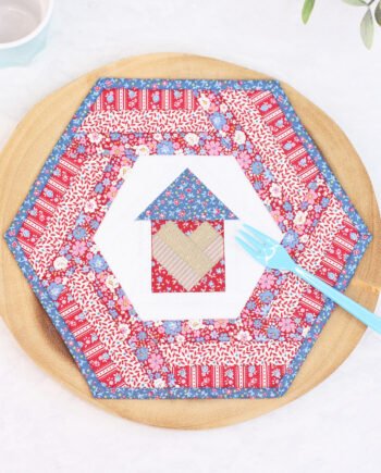 Hexie House Placemat (2 Sizes)