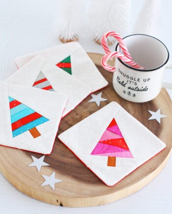 Merry Little Tree Coaster Set