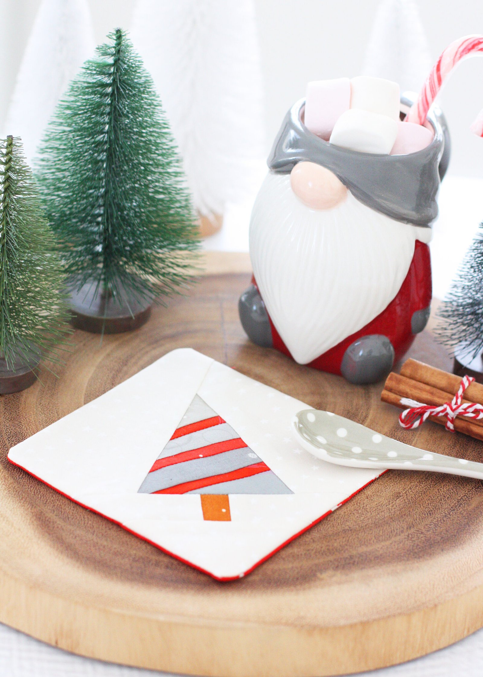 Merry Little Tree Coaster Set - Image 4