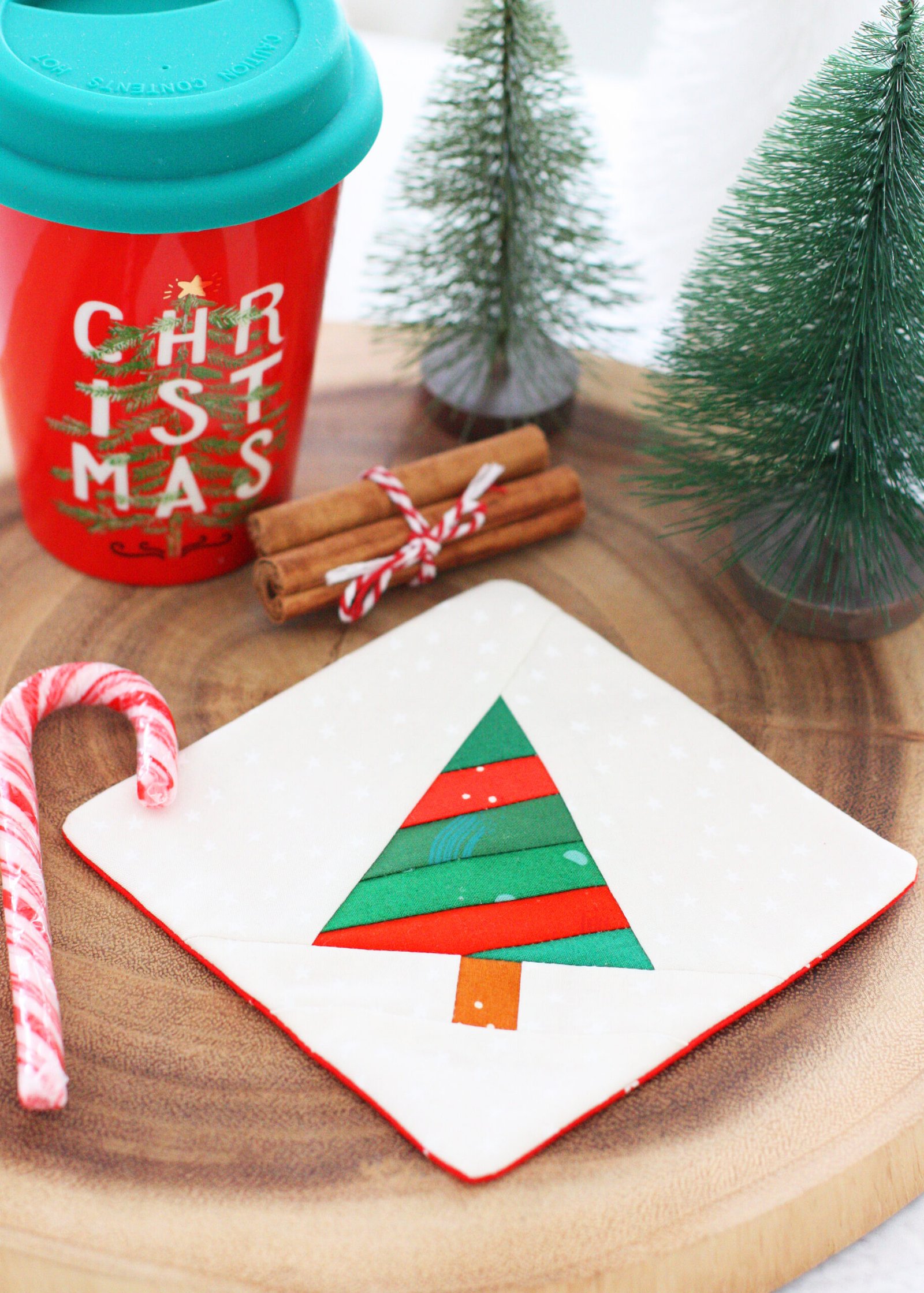 Merry Little Tree Coaster Set - Image 3