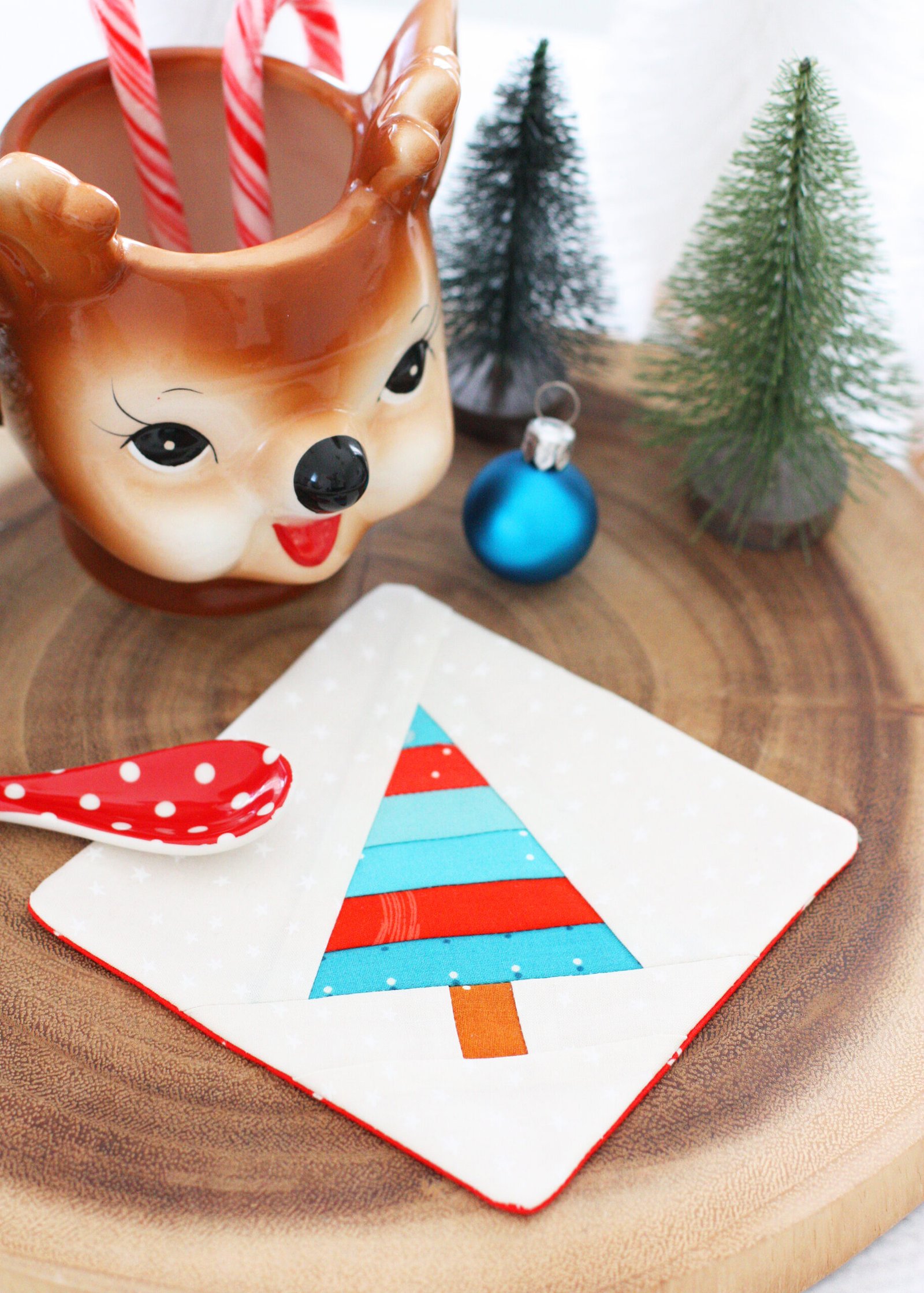 Merry Little Tree Coaster Set - Image 2
